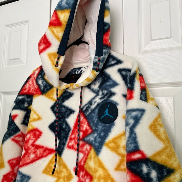 Jordan Colorful Geometric Hoodie XL - Picture 3 of 9